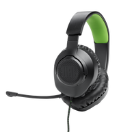 JBL Quantum 100X Console - Black - Wired over-ear gaming headset with a detachable mic - Hero